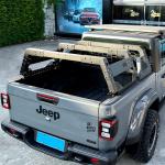 46kg Hard Steel Truck Rack System for Jeep Gladiator Toyota Ford DMAX Stainless