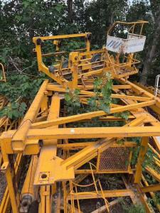 Quality Car Type Moving 14 Years Affordable Used Tower Crane 7025-16 GS Certified Contact Now wholesale