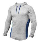 Plus Size Fleece Lined Hoodie Drawstring Mens Thick Pullover Hoodies For Sport