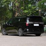 Black Zeekr 009 Electric Vehicle Long Range High Speed 6 Seats Electric MPV
