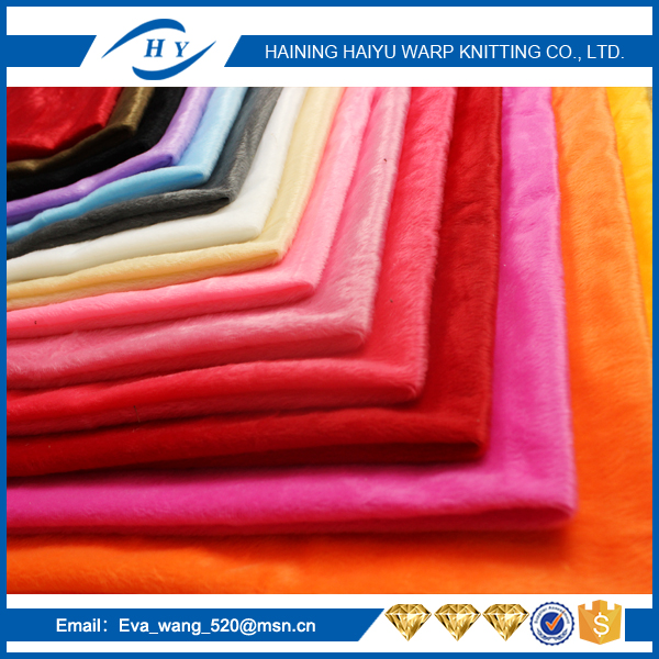 india import fabric High quality velboa fleece soft velboa material