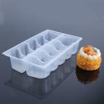 FDA Plastic 4.5cm Disposable Compartment Plates