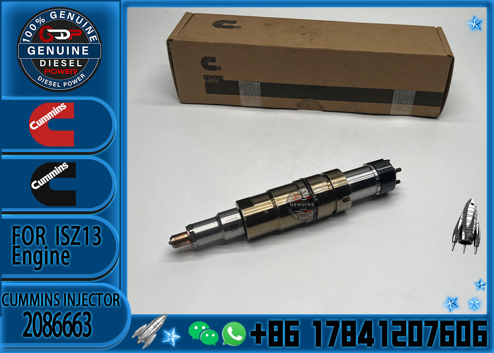 Fuel Injector Assembly 2872544 2086663 2057401 2872405 203183 Common Rail Injector