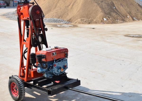 St 50 Mini Water Borewell Machine Diesel Engineering Exploration Small Shallow