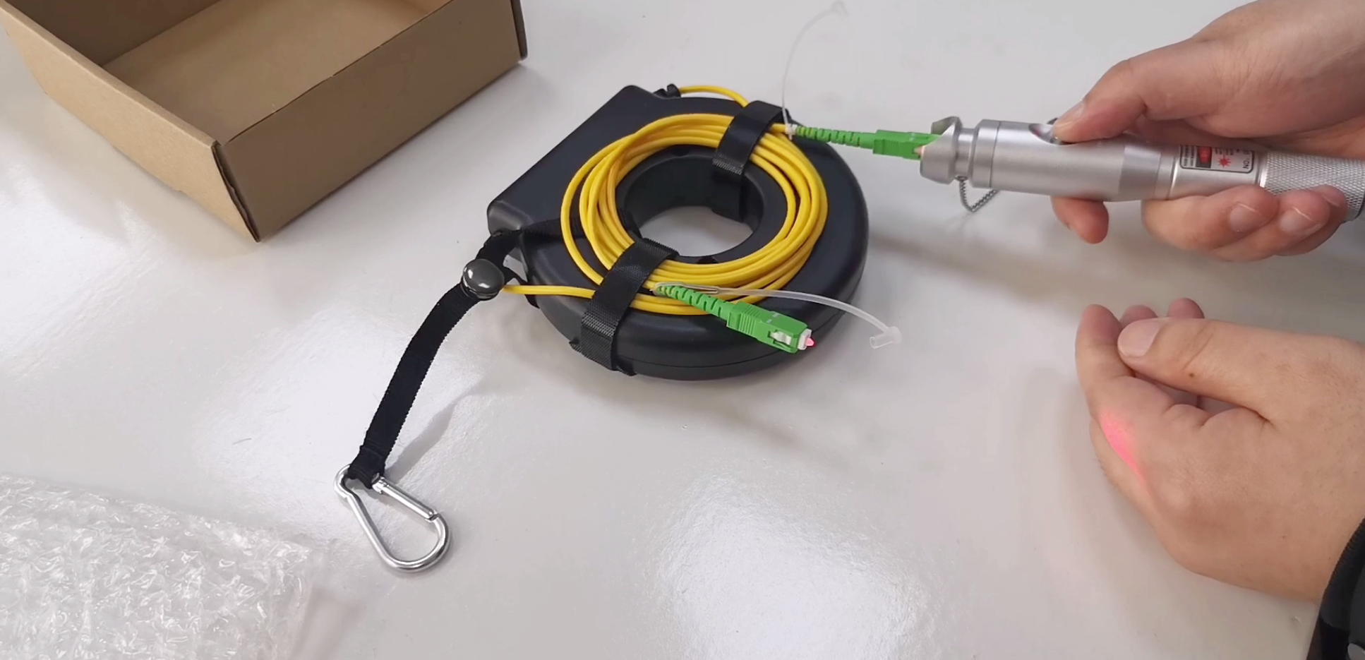 FTTH VFL 5Km 10Km 20Km 30Km 40Km Metal Body Optical Visual Fault Locator Fiber Red Laser Pen