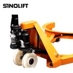 Sinolift HJ365 hand hydraulic 55 gallon oil drum pallet truck