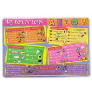 Quality Disposable 12X15&quot; Plastic Placemats for Restaurant Custom Designs Waterproof Travel Restaurants Place Mats for Baby wholesale
