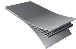 Quality Waterproof ACCP Corrugated Aluminum Roofing Panels 3200mm / 4000mm Length wholesale