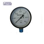 black steel 150mm M20X1.5 screw type pressure gauge
