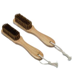 Quality Sustainable Shoe Cleaning Brush With Wooden Handle wholesale