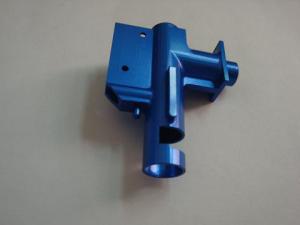 Quality Blue Aluminum Anodized Toy Gun Spare Parts with CNC Machined wholesale