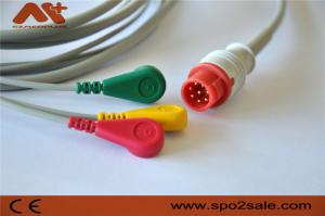 Quality Bionet BM3 BM3VET Patient Monitor Cables ECG 3 Lead Cable TPU wholesale