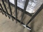 Customized Black Zinc Steel Metal Garrison Fence Panels Maintenance Free