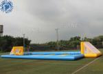 Custom Inflatable Sports Games / Outdoor Inflatable Soccer Field Football Pitch