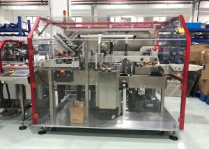 Quality Horizontal Intermittent 60pcs/Min Bottle Cartoning Machine wholesale