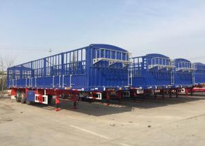 Quality Dropside Truck Semi Trailer Commercial Truck And Trailer 3X16 Tons wholesale