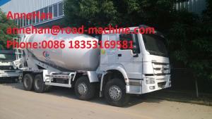 Quality HOWO Euro II Concrete Mixer Trucks 6X4 Volumetric Concrete Mixer truck 8m³ Body Capacity White color wholesale