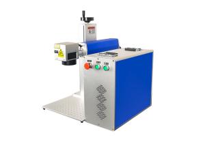 Quality Portable 100W Fiber Laser Marking Machine For Metal And Stainless Deep Marking wholesale