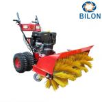 15HP Walk Behind Snow Sweeper Machines Gasoline Powered Work Width 1000mm