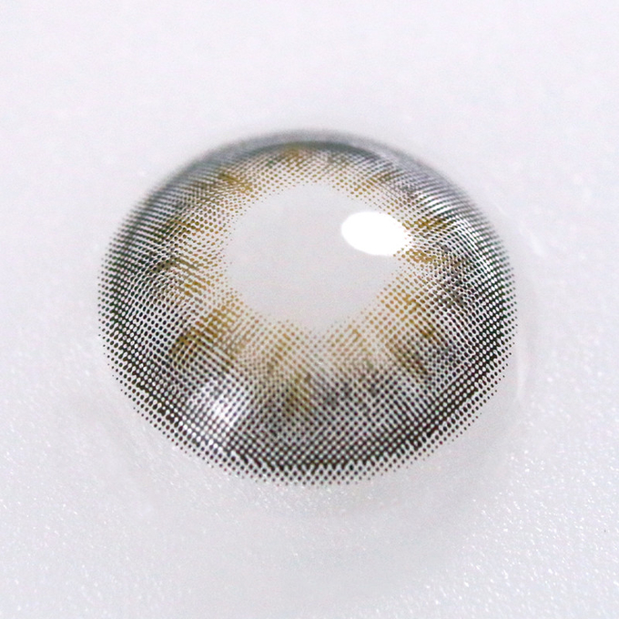 ISO13485 Eye Enhancing Natural Color Contact Lens Prescription One Year 14mm