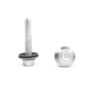 Quality SS410 Stainless Steel Hex Head Self Drilling Screws Metal Tek wholesale