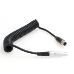 TV Logic Monitor Camera Power Cable , Male To Female Power Cord for ARRI Alexa