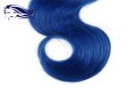 Body Wave Blue Ombre Color Hair 100 Peruvian Hair Weave Bundles