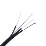 Flat Butterfly Drop Fiber Optic Cable FTTH Three Steel Wire Telecom GJYXCH-1B