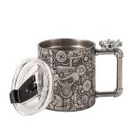 Stainless Steel Travel Coffee Mug Office Coffee Cup