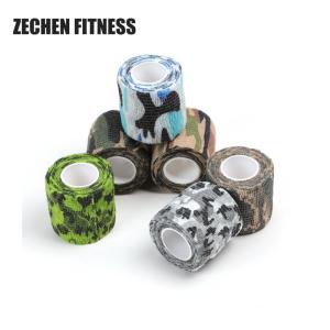 Quality Breathable Elastic First Aid Cohesive Bandage Self Adhesive Tape Camouflage Non Woven wholesale