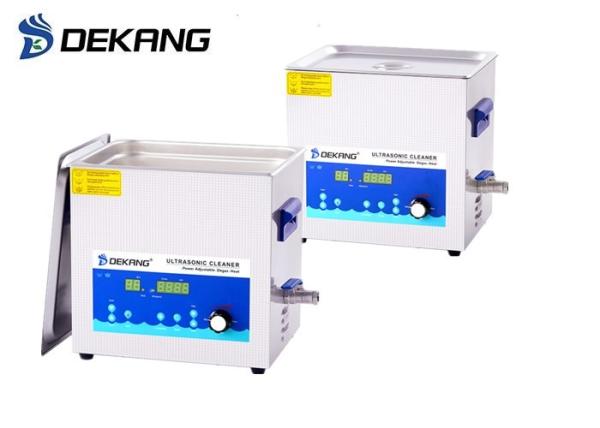 10L 240W Heated Ultrasonic Bath , Timing Electronic Stainless Steel Ultrasonic
