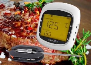 Quality Six Probes Wireless Bluetooth BBQ Thermometer High Accuracy With Backlight wholesale