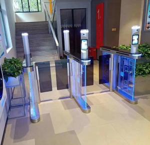 Quality Airport Supermarket ODM Speed Gate Turnstile RFID Card Reader Barrier wholesale
