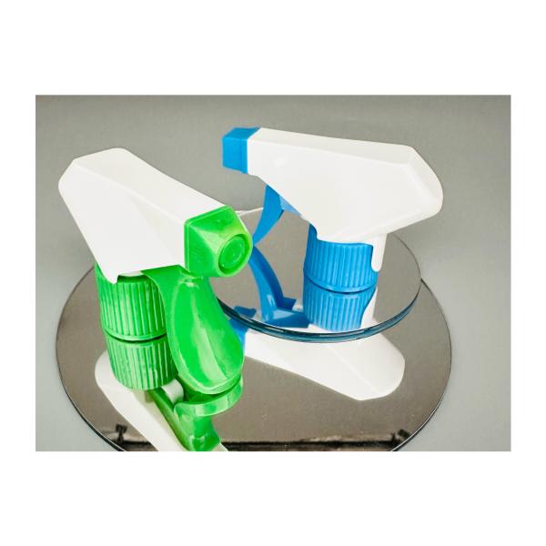 Smooth Ribbed Aluminium Closure Car Wash Trigger Sprayer 28/410 for Cosmetic
