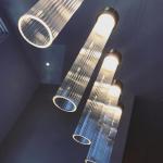 Modern LED Hanging Lamps Gold Home Decoration Pendant Lights Glass Lights(WH-GP