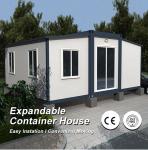 Steel Container House Luxury 40ft Prefab Folding Houses Modern Design