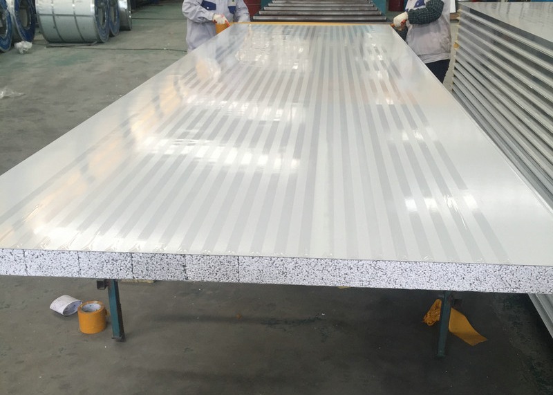 150mm RAL color Silica Rock Wool Sandwich Panel