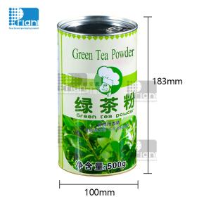Quality Food Grade Sealed Tea Tin Packaging , Metal Round Coffee Bean Can With Airtight Screw Top wholesale