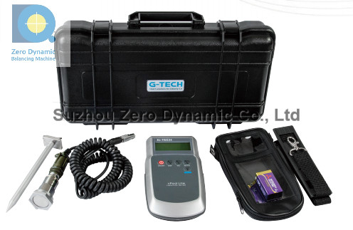 High Precision Portable Vibration Meter , Handheld Vibrometer With LCD Display