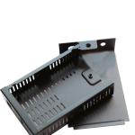 Furniture Custom Sheet Metal Stamping Steel Black Coated Junction Box Electronic