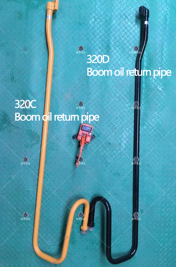 320D Cat Excavator Hydraulic Cylinder Pipe 222-0126 247-8869 For Boom Pipe