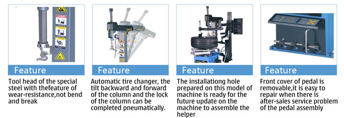Automatic Tyre Changer Automotive Service Equipment