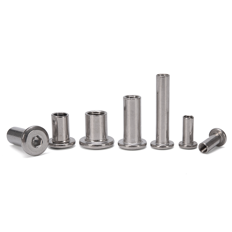 Oil Gas Industry M3/M4/M5/M6 Flat Head Hex Socket Sleeve Nuts with Plain Finish and Metric Measurement System