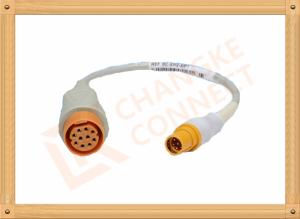 Quality 10 Pin Female IBP Invasive Blood Pressure Cable Siemens Draeger wholesale