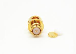 Quality Communcication Cable SMP Female 50Ohm Right Angle Connector wholesale