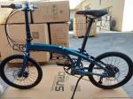 Full Shockingproof Frame Folding Bike 20" 9 Speed Crius Velocity-D Brake for