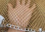 High Strength 1.2mm Metal Coil Drapery Curtain For Room Dividers