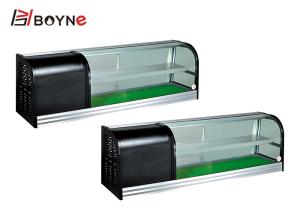 Quality Restaurant Cake Display Case Single Layer Sushi Fridge Cabinet wholesale