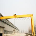 5ton BMH Model electric hoist semi-gantry crane
