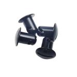 Universal Replace/Repair Purpose Black Quarter Turn Dzus Stud Aluminum Fastener